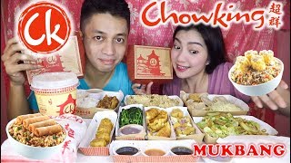 CHOWKING MUKBANG  Chinese Food [upl. by Alleinnad676]