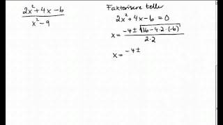 Faktorisering og forkorting av brøkuttrykk [upl. by Avenej779]