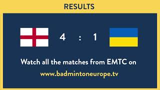 EMTC23 England vs Ukraine Highlights [upl. by Rafi388]