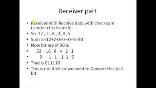 Checksum Error Correction [upl. by Enitsej]