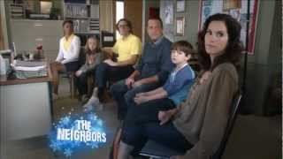 The Neighbors is next on Disney Channel LONG  FaLaLaLidays  HD 2012 [upl. by Anilorak406]