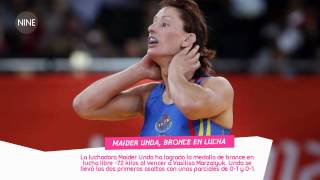 Maider Unda logra la medalla de bronce en lucha en 72 kilos [upl. by Marketa]