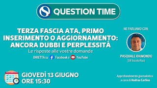 Tutorial terza fascia ATA primo inserimento o aggiornamento ancora dubbi e perplessità [upl. by Nylesaj]