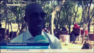 Réactions des étudiants à luniversité cheikh Anta Diop de Dakar  UCAD HD [upl. by Jourdain]