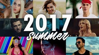 SUMMER HITS 2017  Mashup 60 Songs  T10MO [upl. by Faunie317]