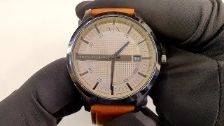 unboxing armani exchange watch ax2414 [upl. by Egiarc]