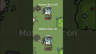 Sploopio Motion blur vs nonmotionblur [upl. by Doley779]