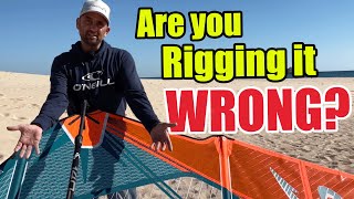 Full Guide to rigging a Sail  Tips and Tricks with Ben Proffitt [upl. by Flagler]