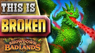 I went 💪UNDEFEATED💪 with this  Hearthstone Showdown in the Badlands [upl. by Strep53]