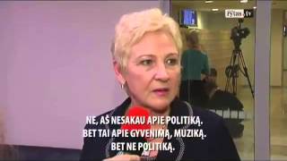 Awkward english conversation by Lithuanian politician [upl. by Ruffi]