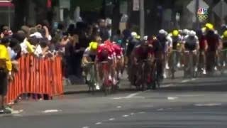 Highlights from 2015 Amgen Tour of California  Stage 8 [upl. by Nickles]