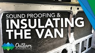 Insulating our DIY Camper Van Conversion  Day 1  Van Life  EP 3 [upl. by Lyndsie]