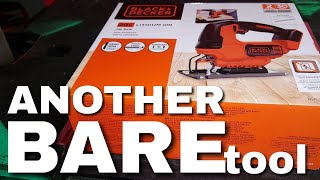 Black and Decker 20v Cordless Jigsaw Unboxing BDCJS20B [upl. by Cutcliffe]