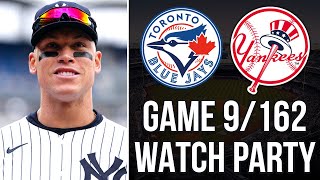 YANKEES VS BLUE JAYS WATCH PARTY  4624 [upl. by Leaffar]