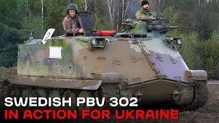 Swedish PBV 302 in Ukraine Watch Ukrainian Troops’ Intense Training [upl. by Nierman]