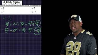 McGraw Hill Algebra 2 Chapter 12 Lesson 2  Trigonometric Angles and Angle Measure [upl. by Nolad]