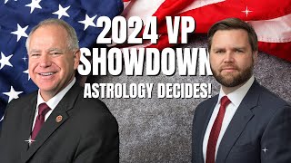 JD Vance vs Tim Walz Who Will Win VP Race 2024 Astrology Predicts [upl. by Oterol]