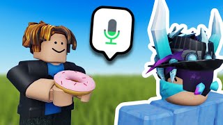 I Met the FUNNIEST Kid on Roblox VC MIC UP [upl. by Brand824]