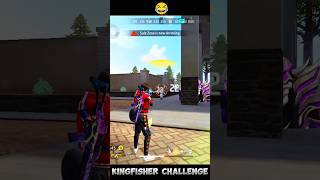 KINGFISHER CHALLENGE 😂  SKYDEMON freefire skydemon freefireshorts gaming shorts [upl. by Yr738]