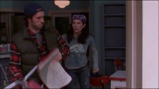 Gilmore Girls Luke and Lorelai S1 E15 Christopher Returns [upl. by Joycelin]