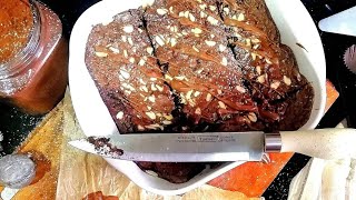 Recette Brownies aux noix البراوني بالجوز والشكلاطة وصفة ساهلة وعظيمة [upl. by Anneres809]