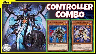 EVILSWARM DECK CONTROLLER COMBO ANDROID GAMEPLAY APRIL 2024  YUGIOH DUEL LINKS [upl. by Auof455]