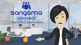 Sangoma Connect Mobile Softphone Your Office Everywhere [upl. by Treva257]