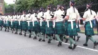 The Royal Scots Borderers 1st Battalion The Royal Regiment of Scotland Holyrood rehearsal [upl. by Hgielrahc]