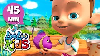 Head Shoulders Knees and Toes  S1EP21 Fun and Play MIX  LooLoo Kids Songs for Kids [upl. by Ariay]