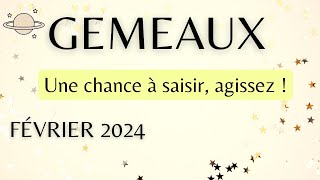 GEMEAUX  FEVRIER 2024  CONCRETISATION  Un projet se réalise enfinsuivez le mouvement [upl. by Buxton325]