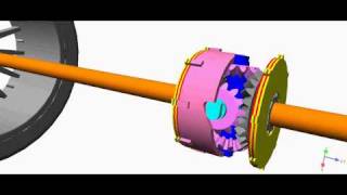 Animazione differenziale autobloccante ZF a lamelleavi [upl. by Tlihcox889]