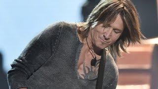 Keith Urban Fan Grabs a Guitar and  WOW [upl. by Eednar346]