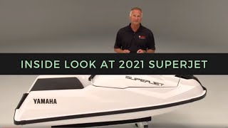 Get An Inside Look at Yamahas new 2021 SuperJet With Scott Watkins [upl. by Vedetta]