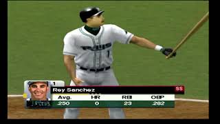 Major League Baseball 2K4 Devil Rays vs Expos [upl. by Boykins736]