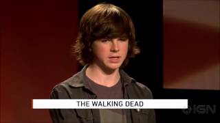 Chandler Riggs Funny Moments [upl. by Yanaton]