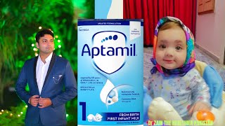 Aptamil 1 Baby milk Powder  Dr Zain The Healthier Pakistan [upl. by Hashum]