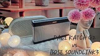 달리 캐치G2 vs 보스 사운드링크3 DALI KATCH G2 vs BOSE SOUNDLINK3 교차편집영상 [upl. by Jillana]