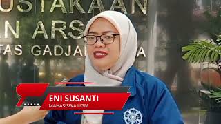 LOT Berita  Cerita Putri Ariani menjadi mahasiswa baru UGM [upl. by Rayna644]