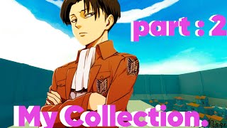 Roarks Attack on Titan fan game My Collection part 2 [upl. by Buiron570]