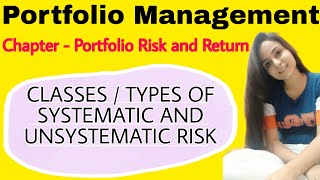 types of systematic risk  types of unsystematic risk  classes of systematic amp unsystematic risk [upl. by Merl478]