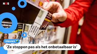 Plan Prijs van pakje sigaretten naar 40 euro [upl. by Jeconiah]