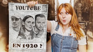 Je REDESIGN les marques des YOUTUBEURS dans les années 1920 Natoo Mister V Squeezie [upl. by Llertnom118]