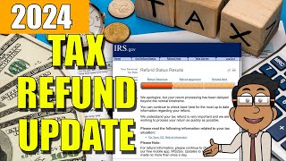 Tax Refund Update 2024  IRS Delays Transcript Codes ID Verification Schedule and Filing Tips [upl. by Yerac]