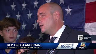 Greg Landsman secures reelection to US House [upl. by Yetnom587]