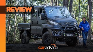 2019 Iveco Daily 4x4 review the biggest and baddest 4x4 money can buy  CarAdvice [upl. by Adeehsar183]