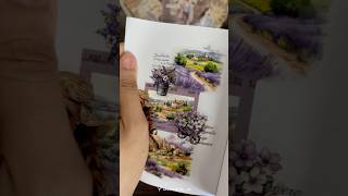 Lavender travelling asmr journal amsr journal journaling journalwithme [upl. by Owain]