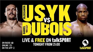 LIVE Oleksandr Usyk v Daniel Dubois watchalong on talkSPORT Boxing 🥊 [upl. by Sammy]