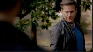 The Vampire Diaries Alaric Fight Scenes and Abilities [upl. by Katha760]