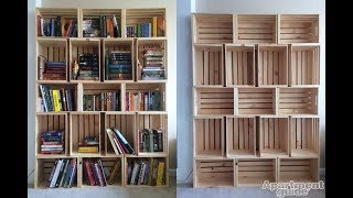 Muebles DIY Hechos con Cajas de Madera [upl. by Masson]