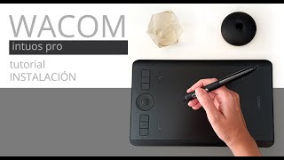 WACOM tutorial instalación [upl. by Nassi956]